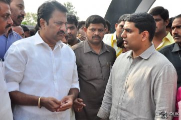 NTR Family Visit to NTR Ghat 2016